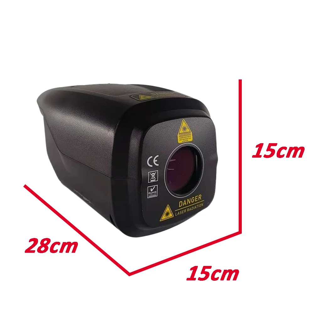 New 3W Handheld RGB Laser Light Bluetooth APP Remote Control With Battery Animation Effect For DJ Club Disco Wedding Bar