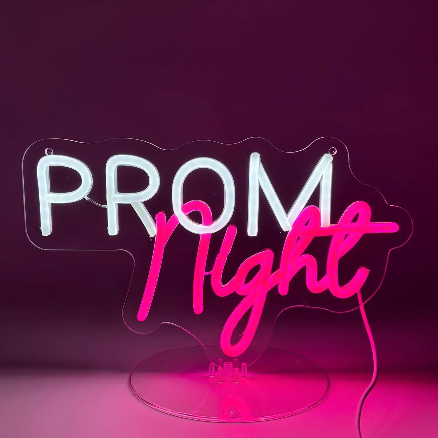

Prom Night Neon Sign USB LED Light for Prom Graduation Dance Gaming Room Bar Party Home Bedroom Decoration personnalisé Gift
