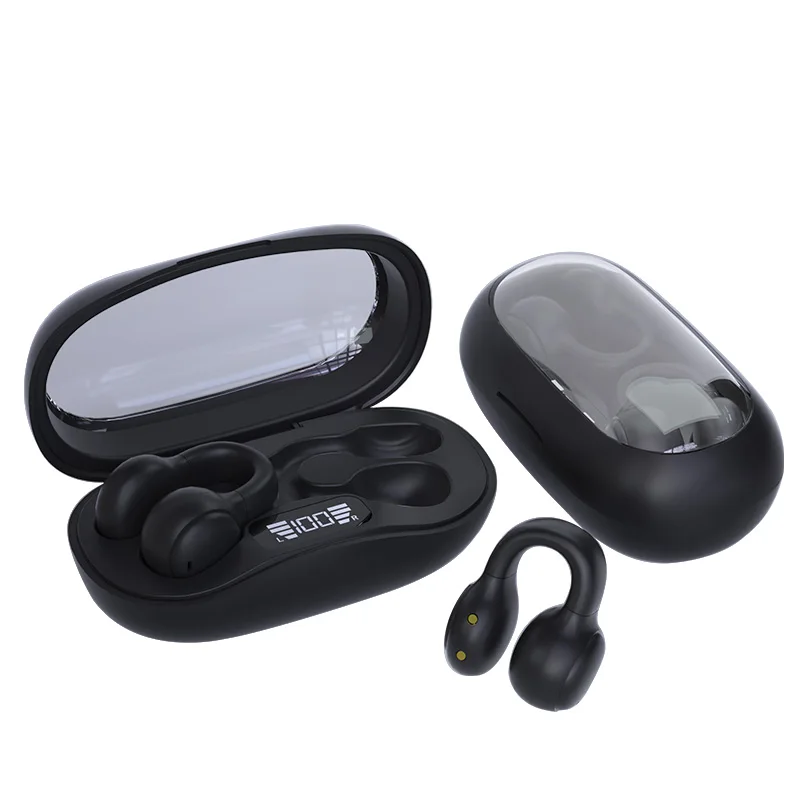 

New Bone Conduction Earphone Bluetooth Low Latency Wireless Bluetooth Headset Long Endurance Noise Reduction Headphones