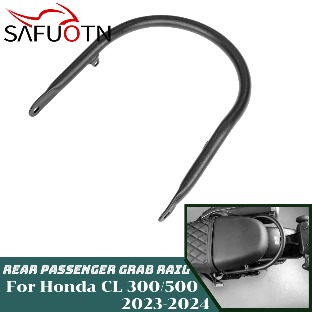 

SCL500 CL300 CL500 Rear Passenger Pillion Grab Bar For Honda CL 300 500 2023 2024 Motorcycle Seat Side Handlebar Rail Tail Parts