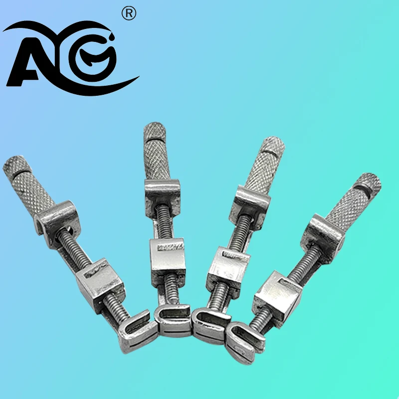 

AG 5Pcs Stainless Steel Dental Universal Tofflemire Matritzen Spanner Matrix Retainer Bands Clip Holder Dental Instrument