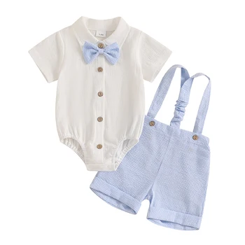 Baby Gentleman Romper Set 1