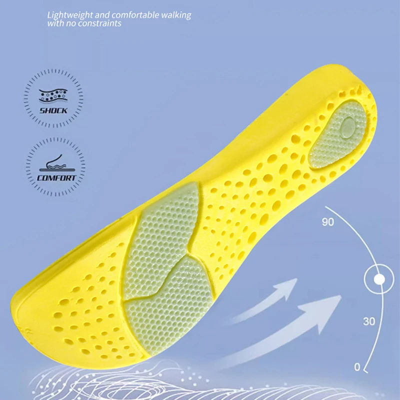 1 пара, дышащие ортопедические стельки с поддержкой свода стопы