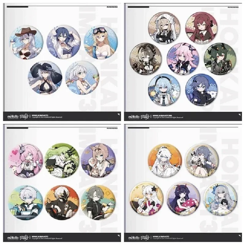 MiHoYo-Caja de regalo oficial Honkai Impact 3, todos los artículos de colección, accesorios de Anime, Kit de garaje, figuras, recompensas, Cosplay