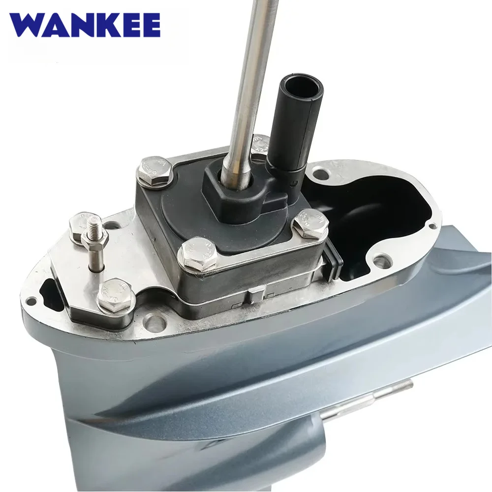 Lower Unit Assy Short 6AU-45300-00-4D For Yamaha F9.9 4 Stroke Outboard 68T-45300-00-4D