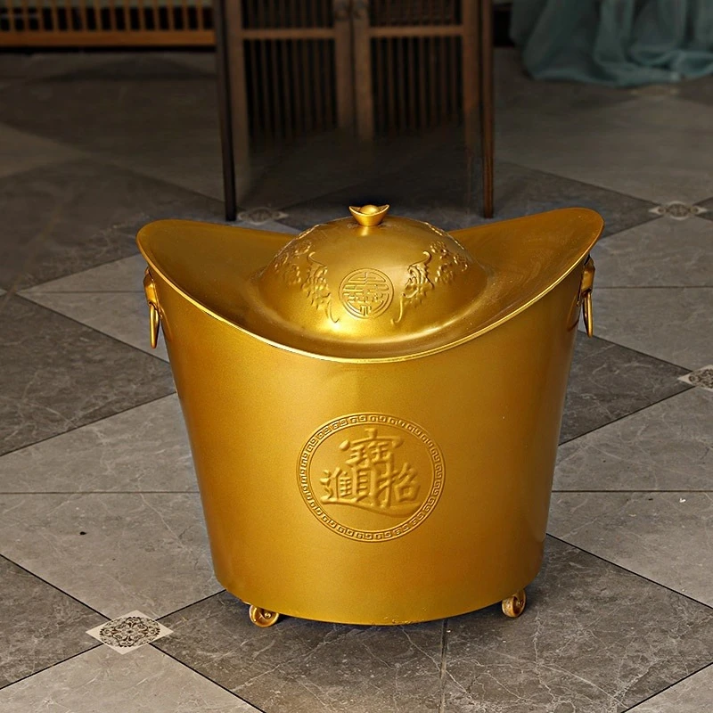 Barrel Heavy metal ash barrel is used for incense burning