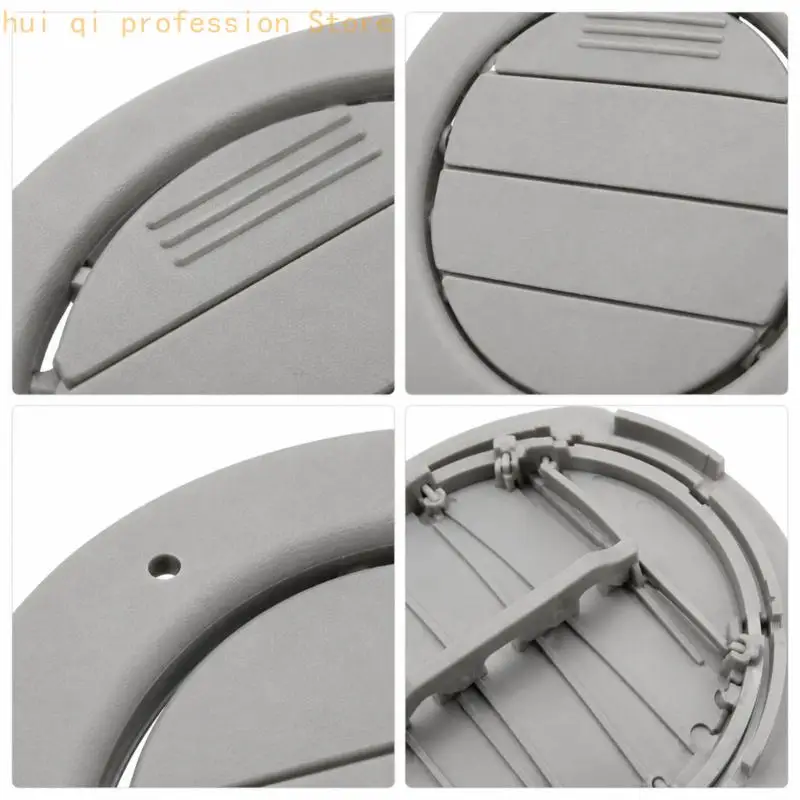 Listed Roof Opening Repair Part, Gray Roof Air Outlet Assembly With Louvered Grille for Transit 2015-2025 Service and Interior
