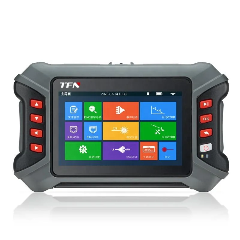 TFN MN3 SM 1310nm/1550nm 28/26dB متعدد الوظائف جهاز عالي الدقة OTDR Mini OTDR جهاز اختبار الألياف البصرية