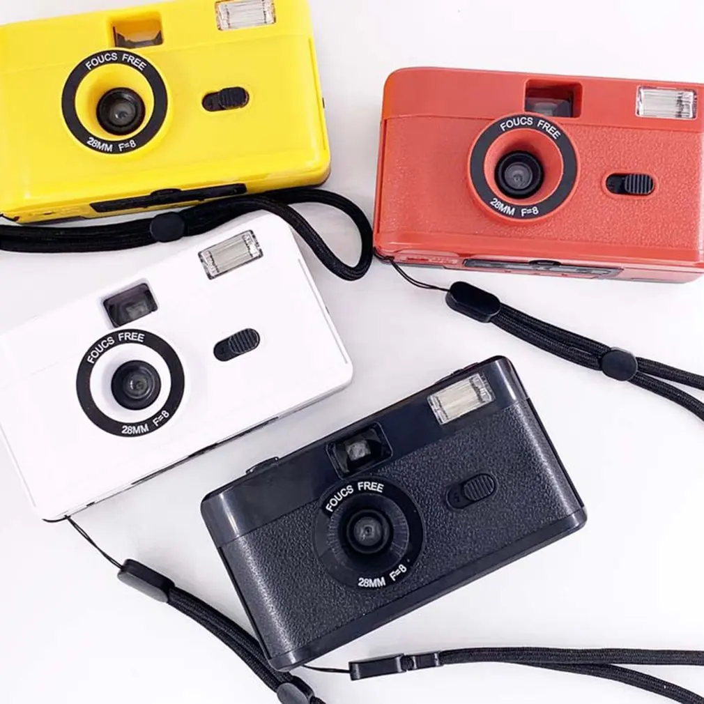 2024 New Retro M35 Camera Non-Disposable Reusable Camera 135 Film Fool With Flash Student Retro Film Film Machine