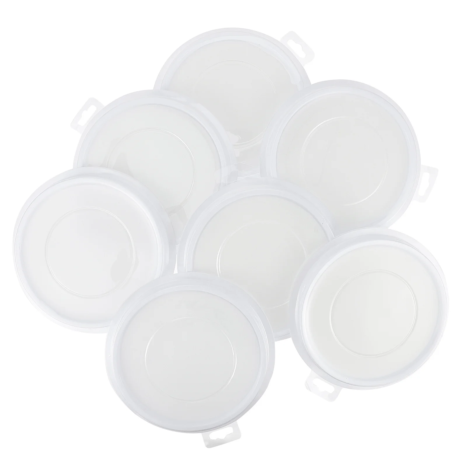 10 szt. Puste poduszki z tuszem wielokrotnego użytku, bezbarwne poduszki do stemplowania dla dzieci, do malowania palcami, DIY, graffiti i sztuki, bezbarwna poduszka z tuszem.