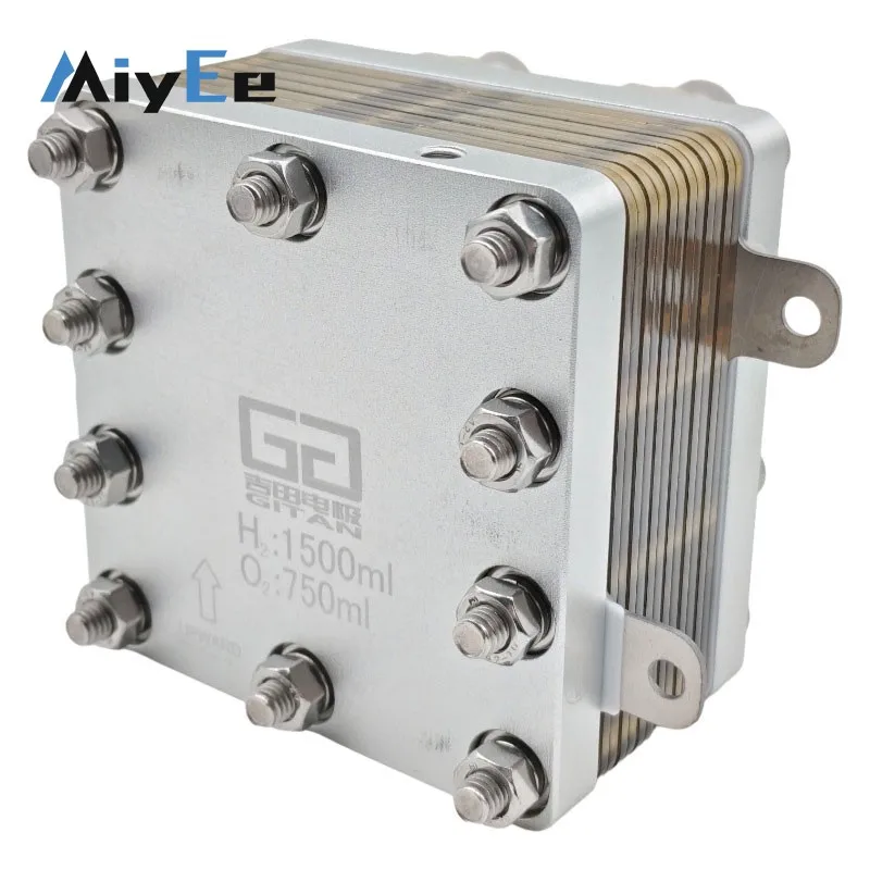 1500ML Single Output PEM Electrolytic Cell Module Pure Distilled Water Hydrogen Oxygen Generator for Hydrogen Inhaler
