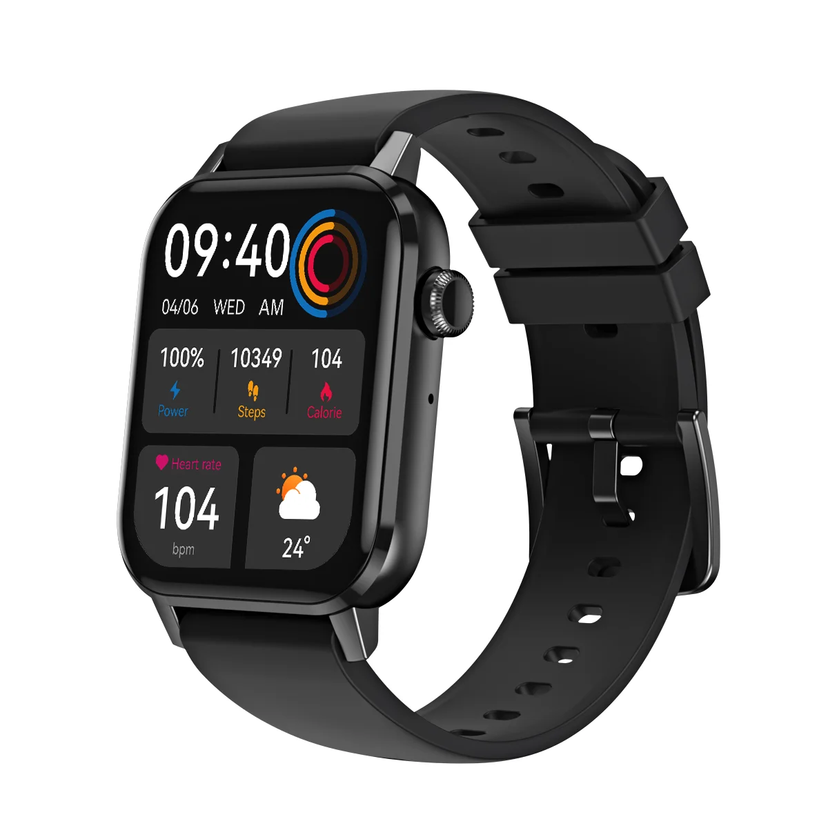 

Smart Watch, Activity Fitness Tracker for Women Men, Smartwatch for Android & iOS Phones, Heart Rate Monitor, IP67 Waterproof