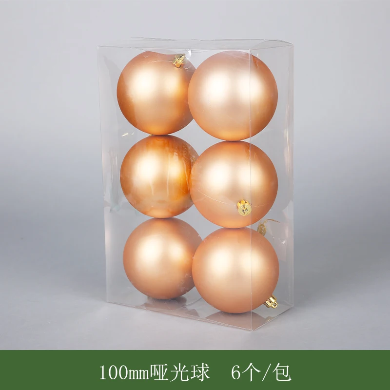 Jinghua Flower Orange Christmas Ball Exquisite Decorative Supplies