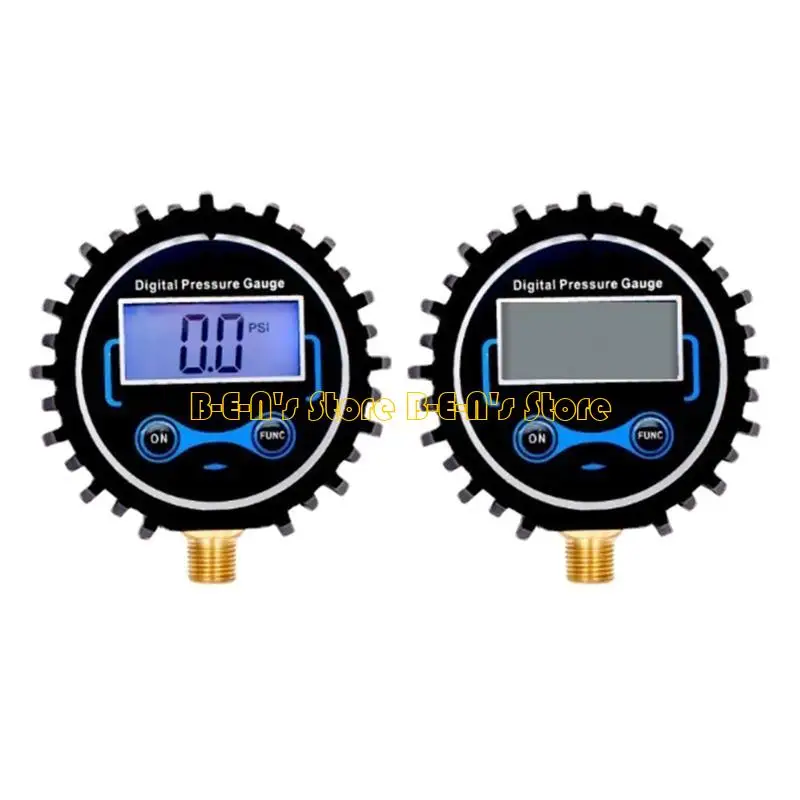 Y1AD Heavy Duty Tyre Pressure Gauge Easy Read LCD Display for Car Truck Motorcycle M11/M13/NPT18 Thread Quality Material Made