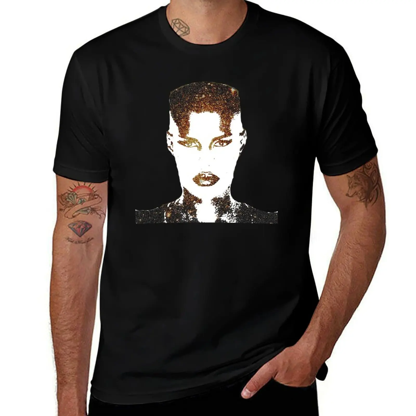 

Grace Jones Gold Dust T-Shirt Holiday Outdoor T-Shirt