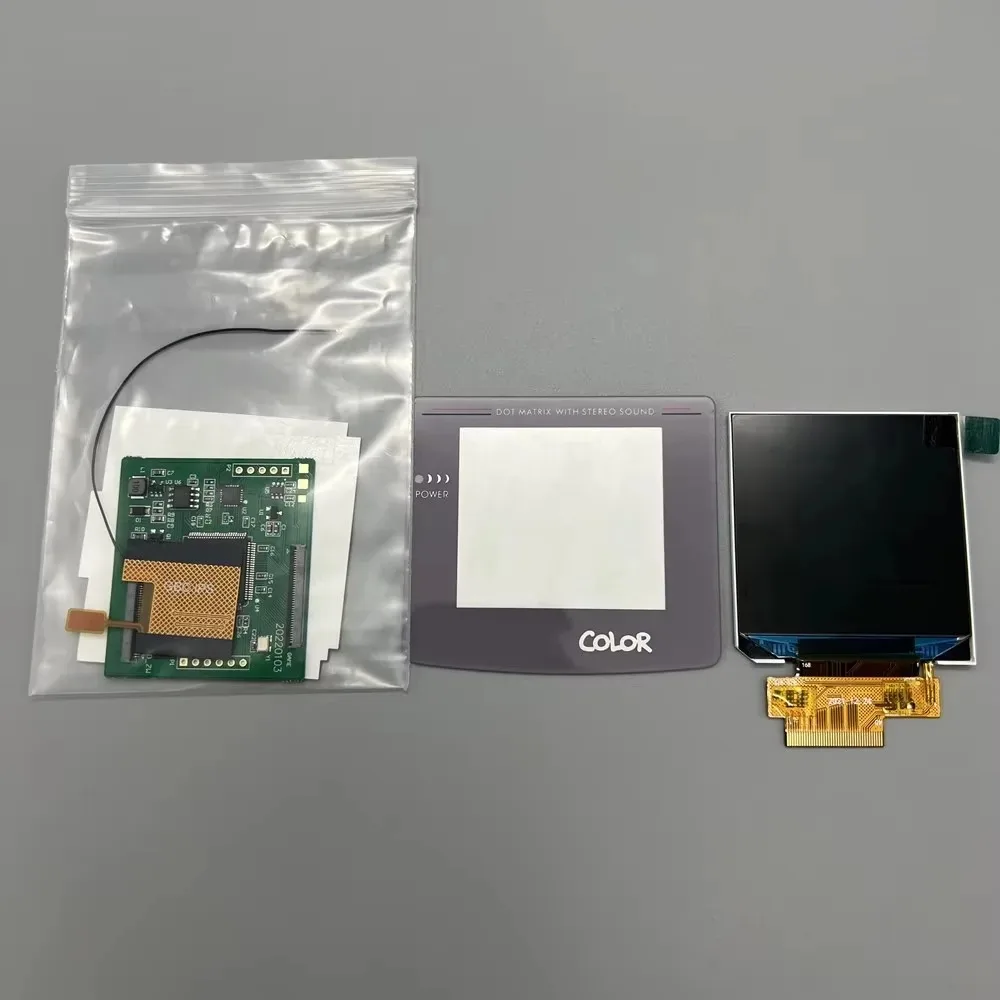 Nowy ekran LCD IPS o wysokiej jasności 2.45 GBC, oryginalny rozmiar do Gameboy Color GBC LCD. Nie wymaga cięcia obudowy. — zdjęcie produktu 4