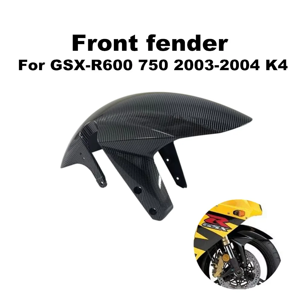 

Motorcycle Accessories Front Fender Mudguard Splash Guard FairingFor Suzuki GSX-R600 GSXR600 GSX-R750 GSXR750 K4 2003-2004