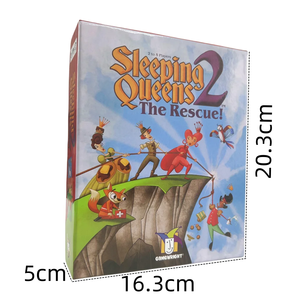 Sleeping Queens 1&2 Board Game The Rescue Card Game A Strategy the Ladybug Queen