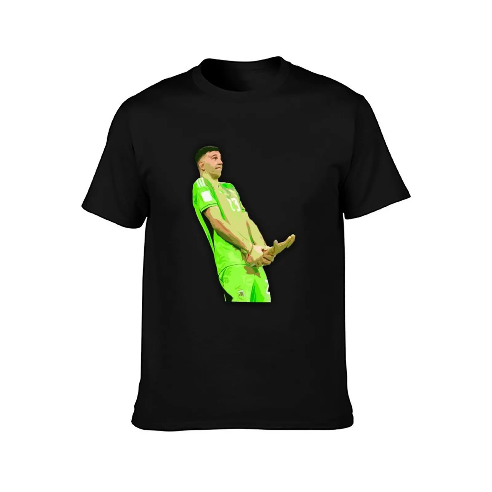 Dibu Martinez T-Shirt Simple Print Design T-Shirt