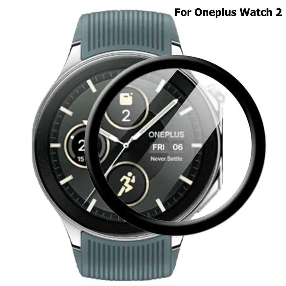 Protective Watch Film For OnePlus Watch 2R/2 3D SmartWatch Composite Soft Protective Films Screen Protector Not Glass