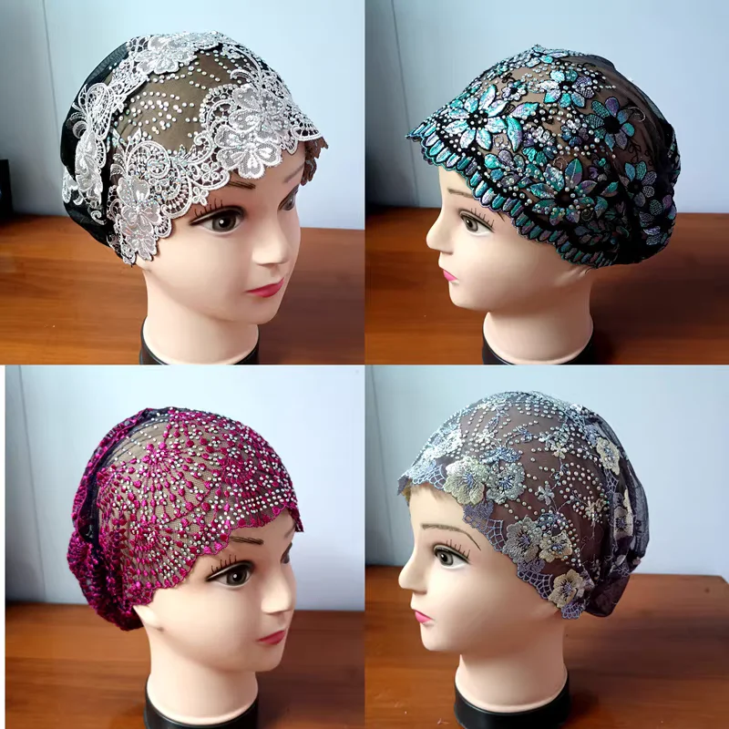 

Hijab Muslim Women Shawl Headscarf Free Shipping Luxury Tassels Scarf Malaysia Prayer Kufi Islam Saudi Arabia Lace Turban 05394