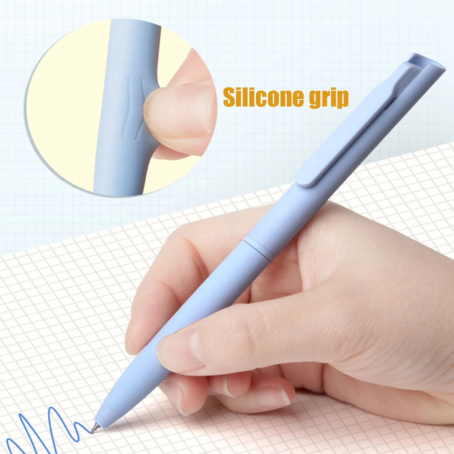 

6 шт./компл. цветная гелевая ручка 0,5 мм, чернила, быстросохнущая ручка-роллер для письма, рисования, планировщик, журнал, справочник жизни, ручка для рисования граффити