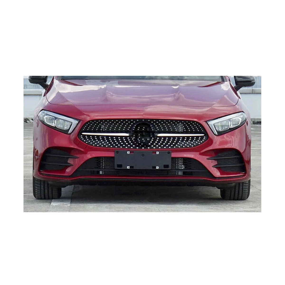 Front Bumper Left Right Outer Grille Cover 1778858300 1778858400 for 2019-2020 Mercedes-Benz W177 A180 A220 A200