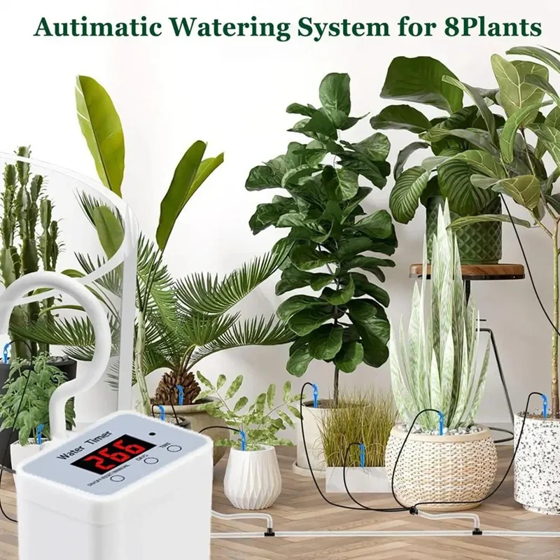 Automatic Watering System Smart Drip Irrigation Machine Waterer Programmable Water Timer Auto Waterer Device-A69M