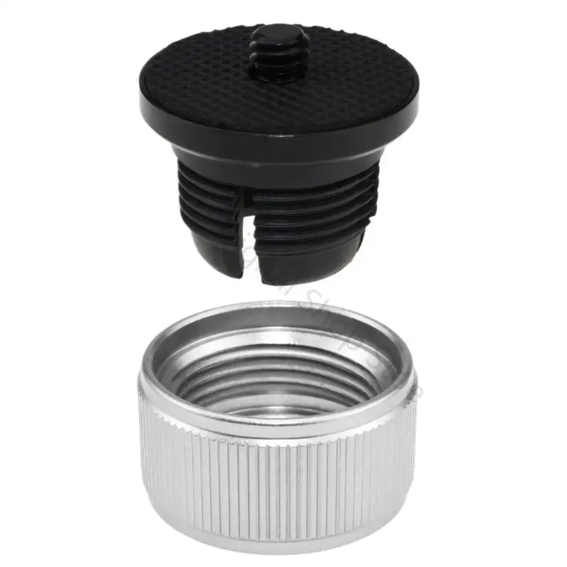 96BA 1/4-Schraube auf 17-mm-Kugelpfannenadapter mit gerändeltem Körper für Montageaufgaben – Detail 3