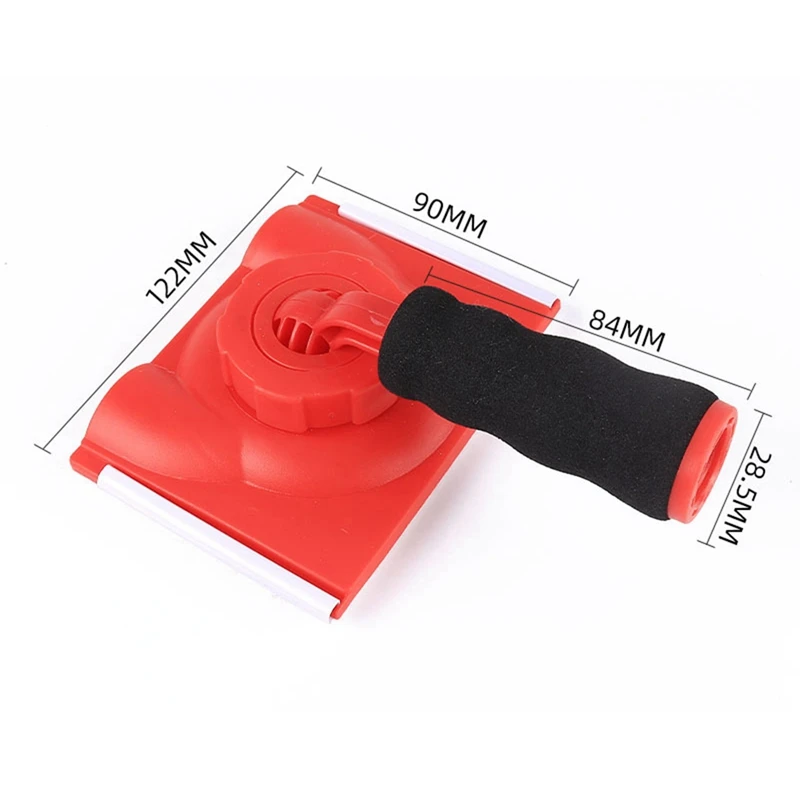 Professional Latex Paint Edger แปรงมัลติฟังก์ชั่นผนังเพดานมุมภาพวาดแปรงสีแยกเครื่องมือ Trimmer-ขายปลีก