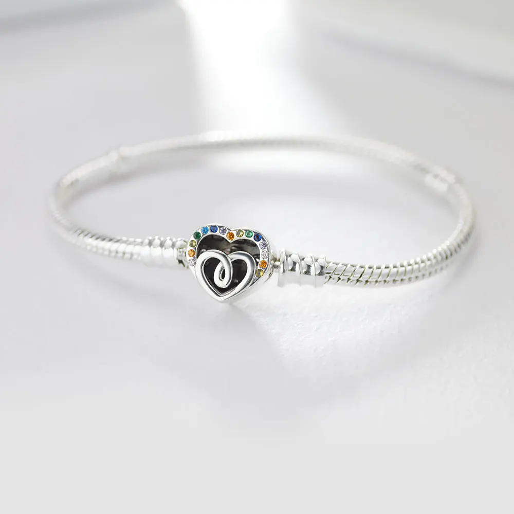 New Bracelet 925 Silver Cat & Dog Bracelet for Original Charms Beads Jewelry Women's DIY Jewelry Making Gifts