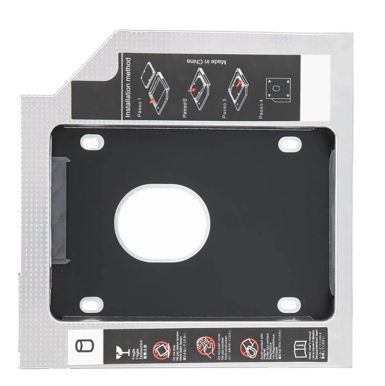 

2nd HDD SSD Hard Drive Optical bay Caddy Bracket for Sony Vaio VPCSE1J1E SVE14A37CDH svt141a11u vpcz-1290x VPCZ11X9R/S UJ892AS