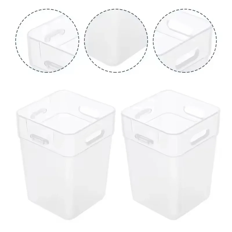 1/3/5Pcs Refrigerator Fruit Storage Container High Grade PP Transparent Fridge Organizer Large Capacity Vegetable