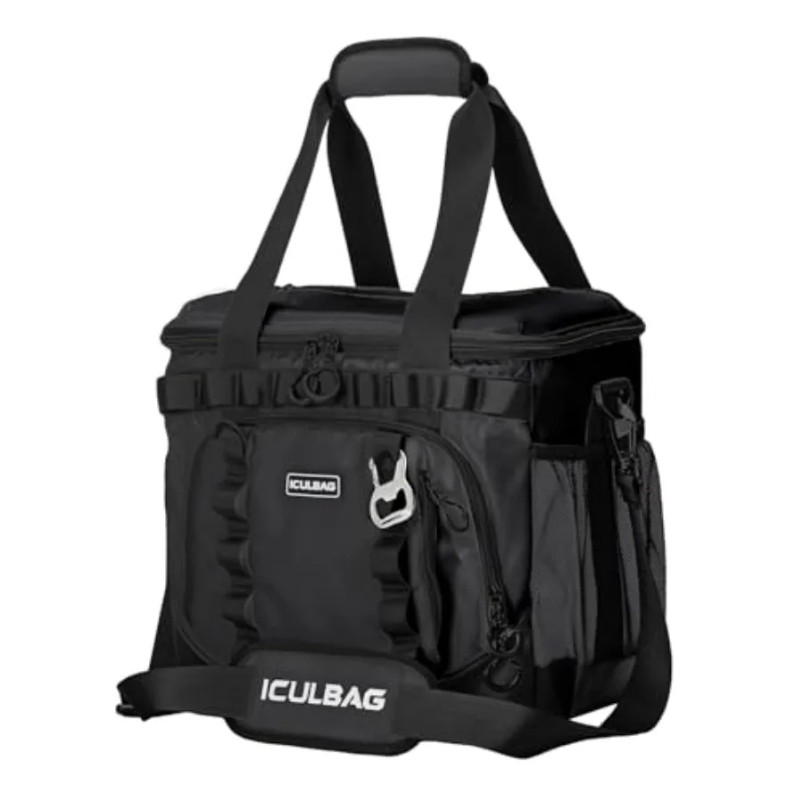 

Soft Travel Coolers Bags Insulated Cooling 16hour for Camping Hiking Beach Travel Soft Sided Insulated Cooler Bag 20/48Cans for