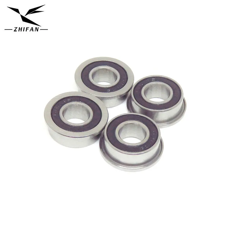 8Pcs F686 2RS Flange Ball Bearing 6x13x5 F686RS Flanged Ball Bearing 6*13*5 Deep Groove Ball Bearing