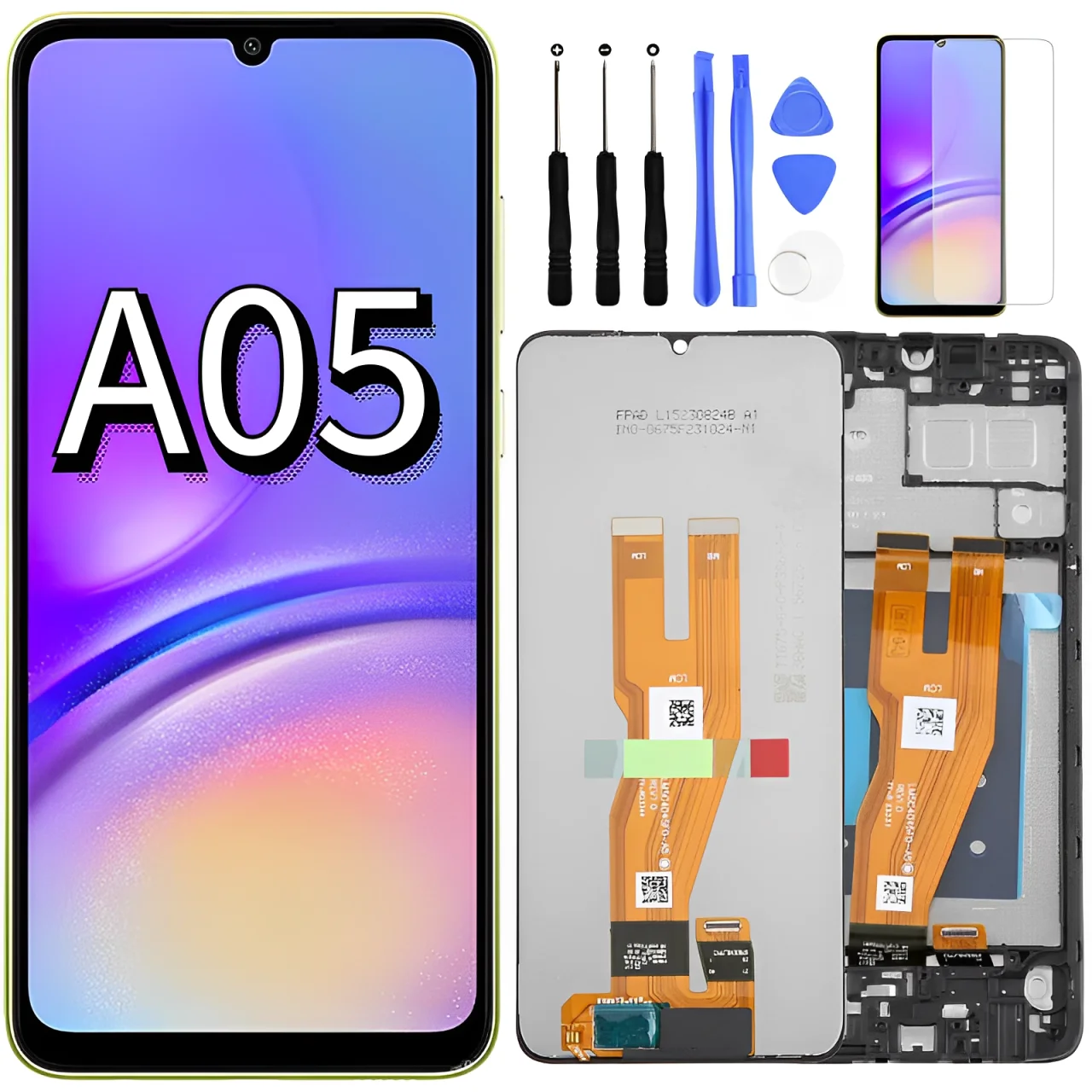 Para Samsung Galaxy A05 pantalla LCD SM-A055F SM-A055M SM-A055F/DS pantalla táctil digitalizador 6,7 "PLS LCD