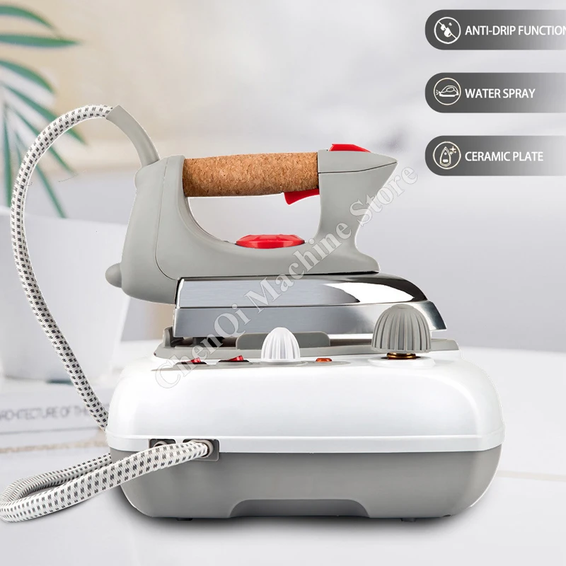 

Steam Iron Household Super Power 2000W Household Polished Aluminum Baseplate Ironing Clothes Garment Ironing Machine