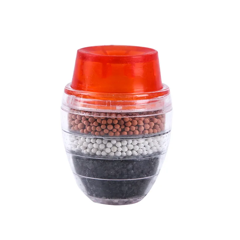 Depuratore d'acqua carbone attivo filtro a 5 strati rubinetto filtro rubinetto acqua pulita miglioramento domestico