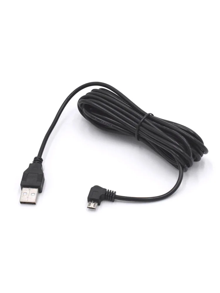 Kabel USB do ładowania kamery samochodowej Dash Cam z portem Micro Mini Type-C, długość przewodu 3,5 metra (11,5 stopy) — zdjęcie 2