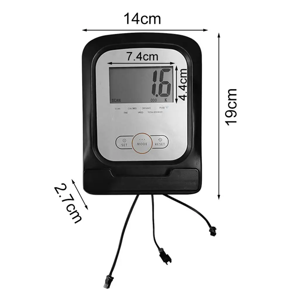 Sleek Design Bicycle Electronic Meter with Comprehensive Functions to Enhance Your Cycling Experience Effectively