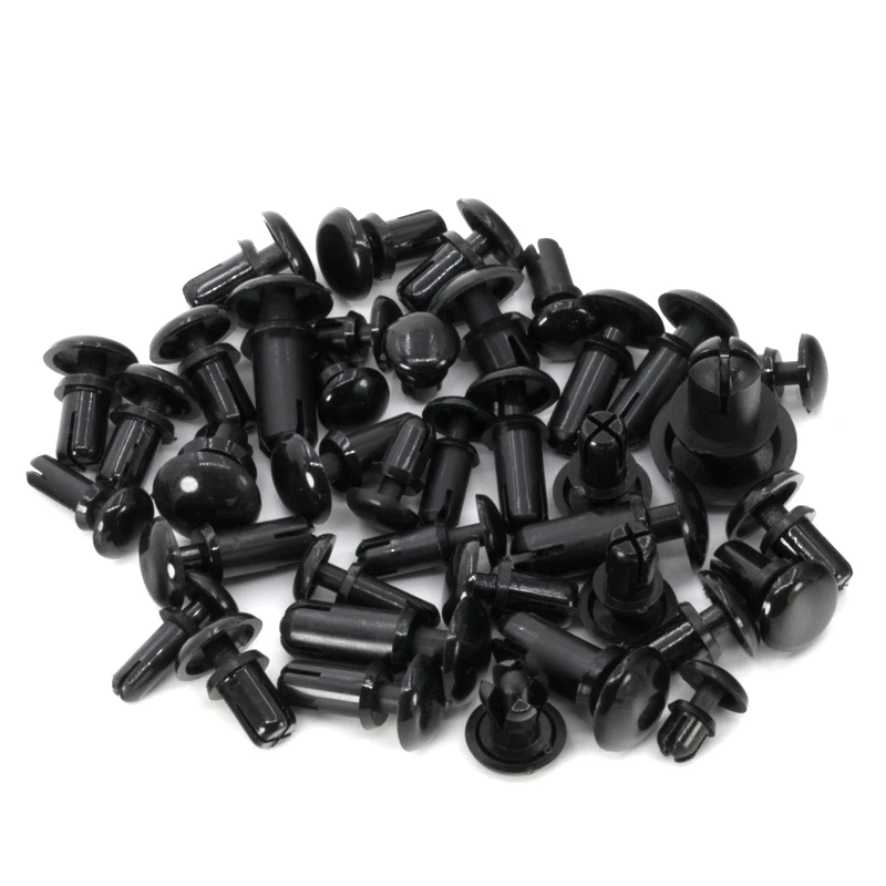 100pcs R4 PCb board rivet R-type push-type nylon rivet plastic buckle plastic mother-in-law rivet plastic rivet