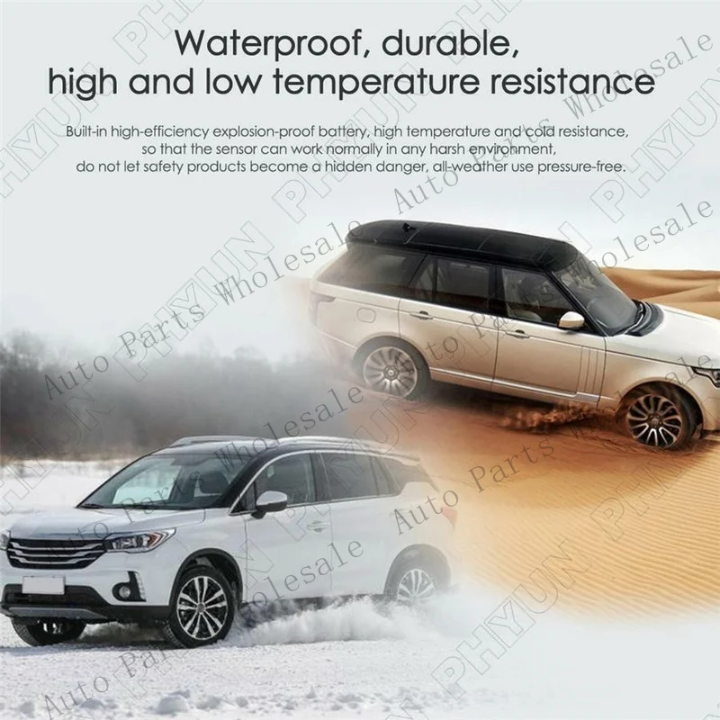 Z for Wireless TPMS OBD2 HUD Solar Tire Pressure Monitoring System w/4 Internal Sensor