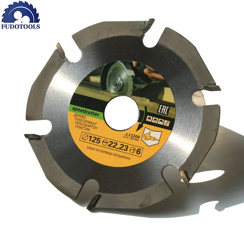 Cost Sale Of 1PC Professional Grade 115-125mm*22.23/3.4-3.5*3/6T TCT Scoring Blade For Wood/MDF/Log Sawing/Cutting/Scoring