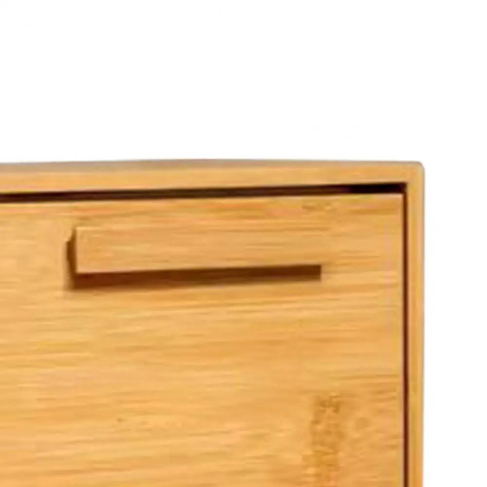 صندوق تخزين من الخيزران مع درج ، للخدمة الشاقة ، ريفي ، خشب ، يمكن التخلص منه ، منشفة وجه ، مناديل ، مفاتيح ، حقيبة منظم سطح المكتب ، حاوية