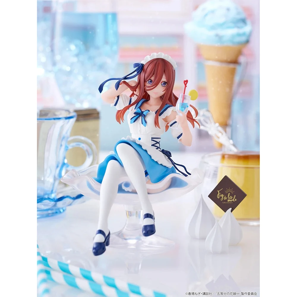 FuRyu Tenitol Fig a la Model The Quintessential Quintuplets Nakano Miku Bishoujo Doll Collectible Anime Figure Model Toy