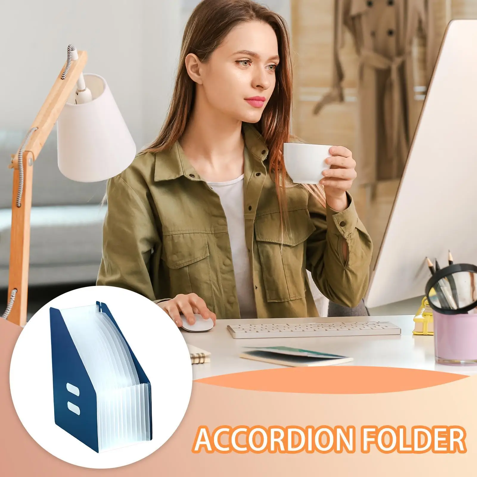 

Expanding File Folder 13 Pocket Expanding Receipt Organizer Heavy-Duty Portable Receipt Holder Office Supplies For Binder Letter