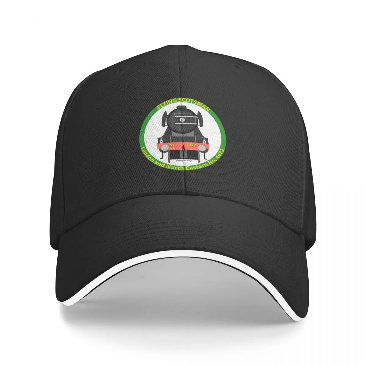 LNER Flying Scotsman No. 4472 Circle Design Baseball Cap Sunhat Horse Hat Hats For Men Women's