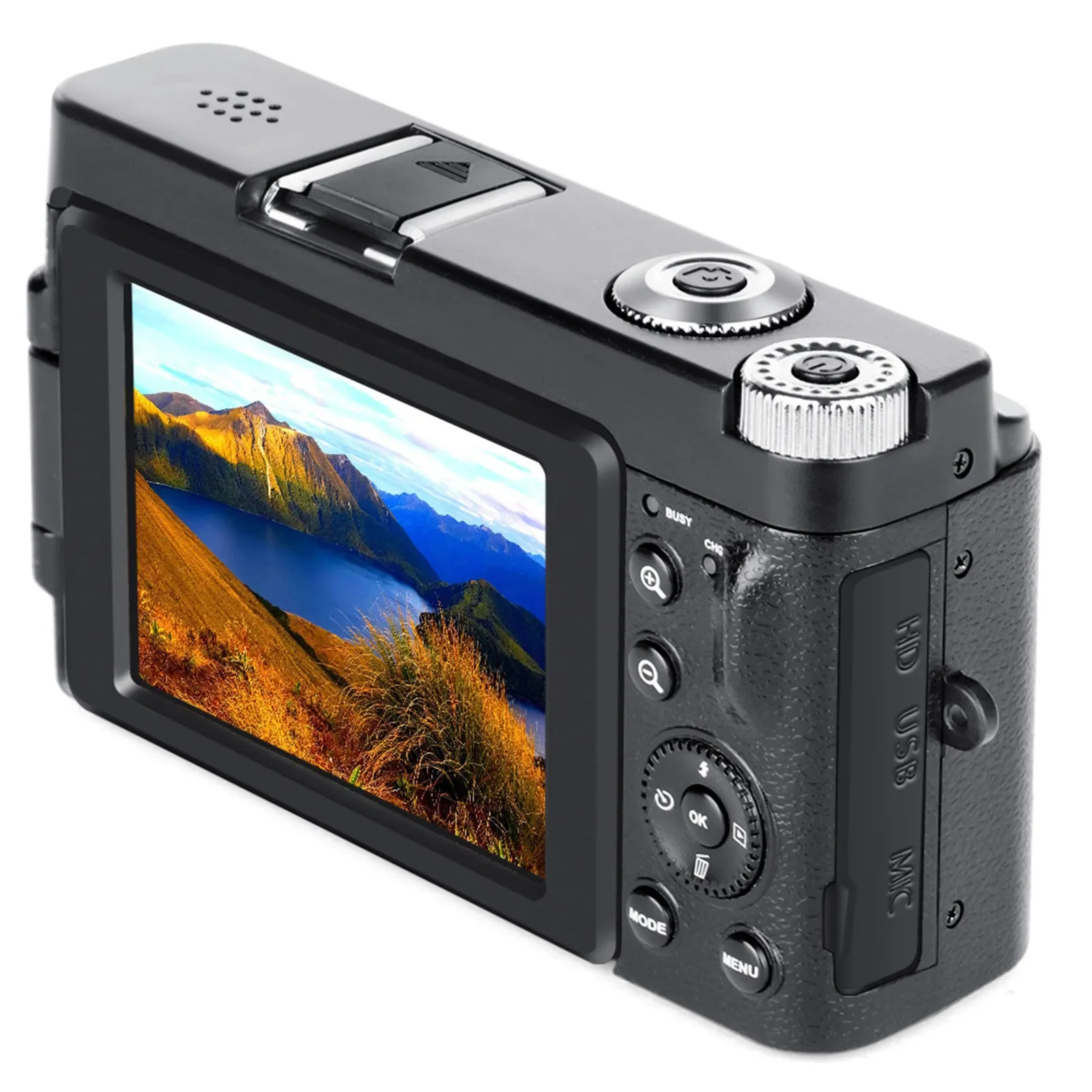 Digital Camera Video 4K Hdmi with Wide Angle Lens Dslr Cameras with Flip Screen Lcd Profesional Photo vintage camera Photography