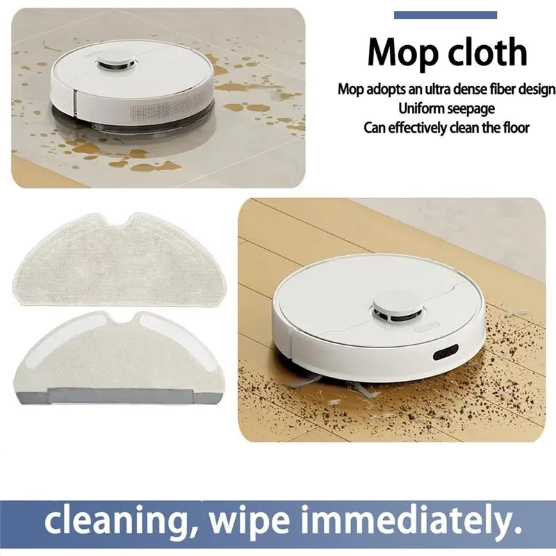 A84X-Replacement Kit Accessories For Dreame D9 Max Gen2 / D10S Pro / D10S Robot Vacuum Cleaner Parts