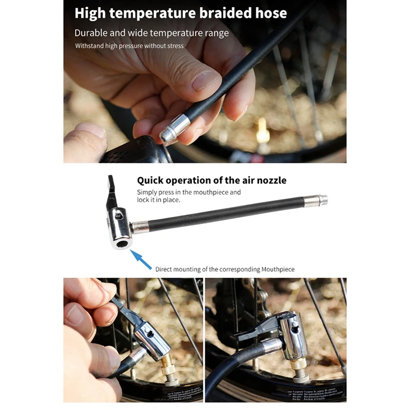 Wireless Portable Electric Pump High Pressure Bicycle Electric Car Motorcycle Air Pumps Bicycle Pump